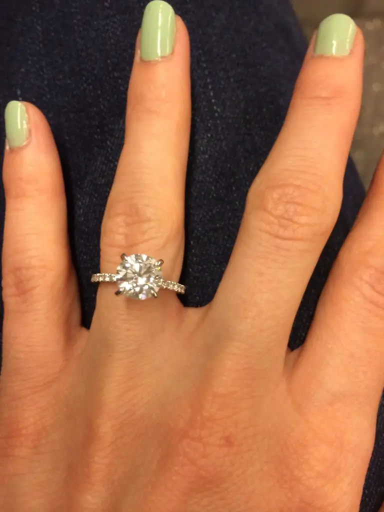The Best Engagement Ring Style For Her Finger Shape