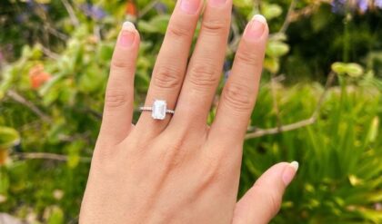 Tia Blanco's engagement ring